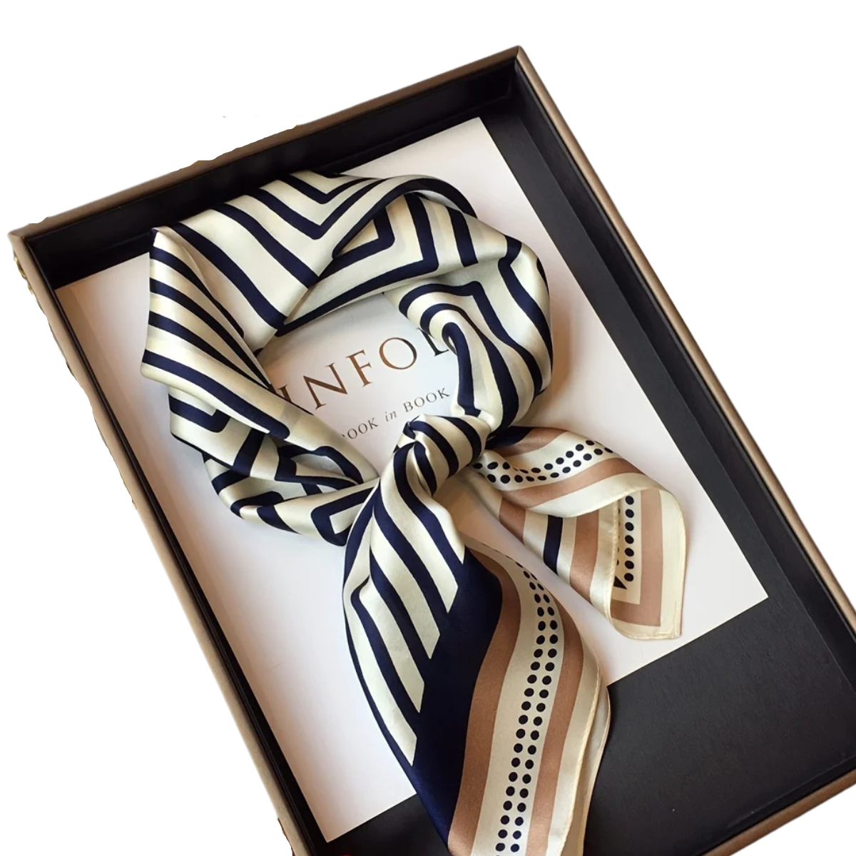 Foulard carré pour Femme - 70×70 cm | Élégance & Chic