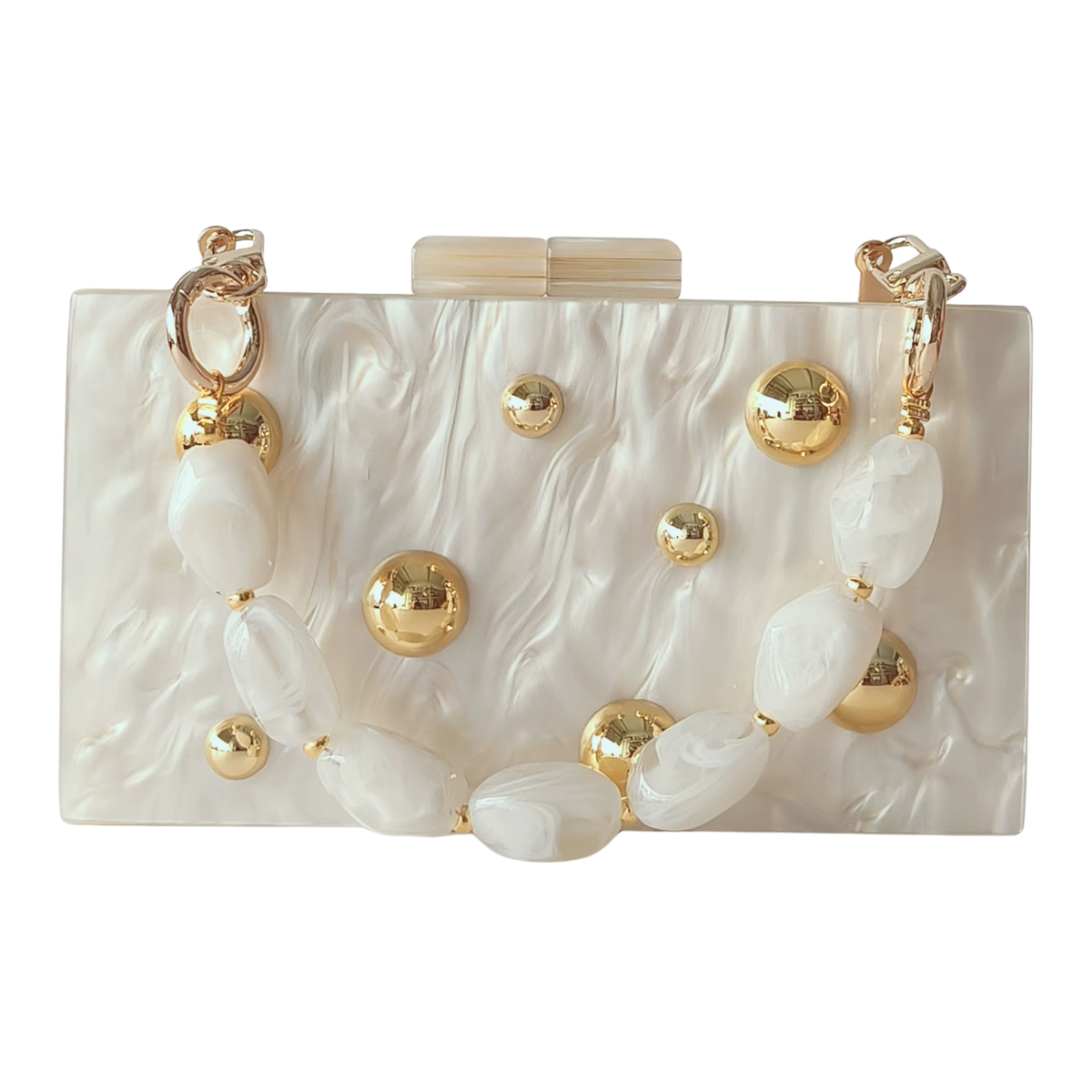 Pochette Soirée Nacrée | Elégante & Légère