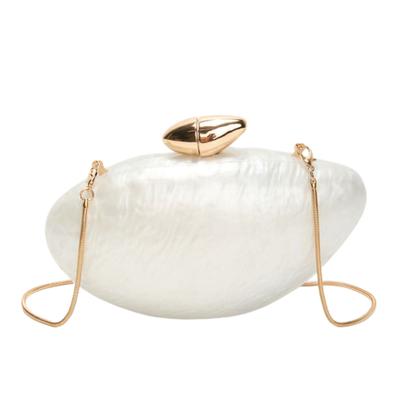 Pochette mariage nacrée | Élégance sans compromis