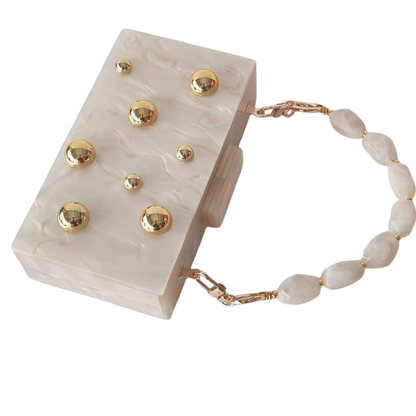 Pochette Soirée Nacrée | Elégante & Légère