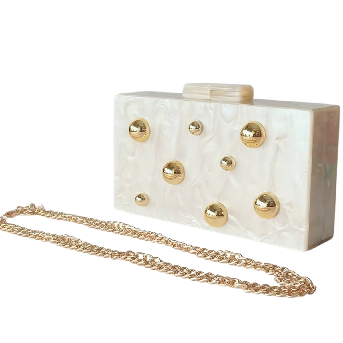 Pochette Soirée Nacrée | Elégante & Légère