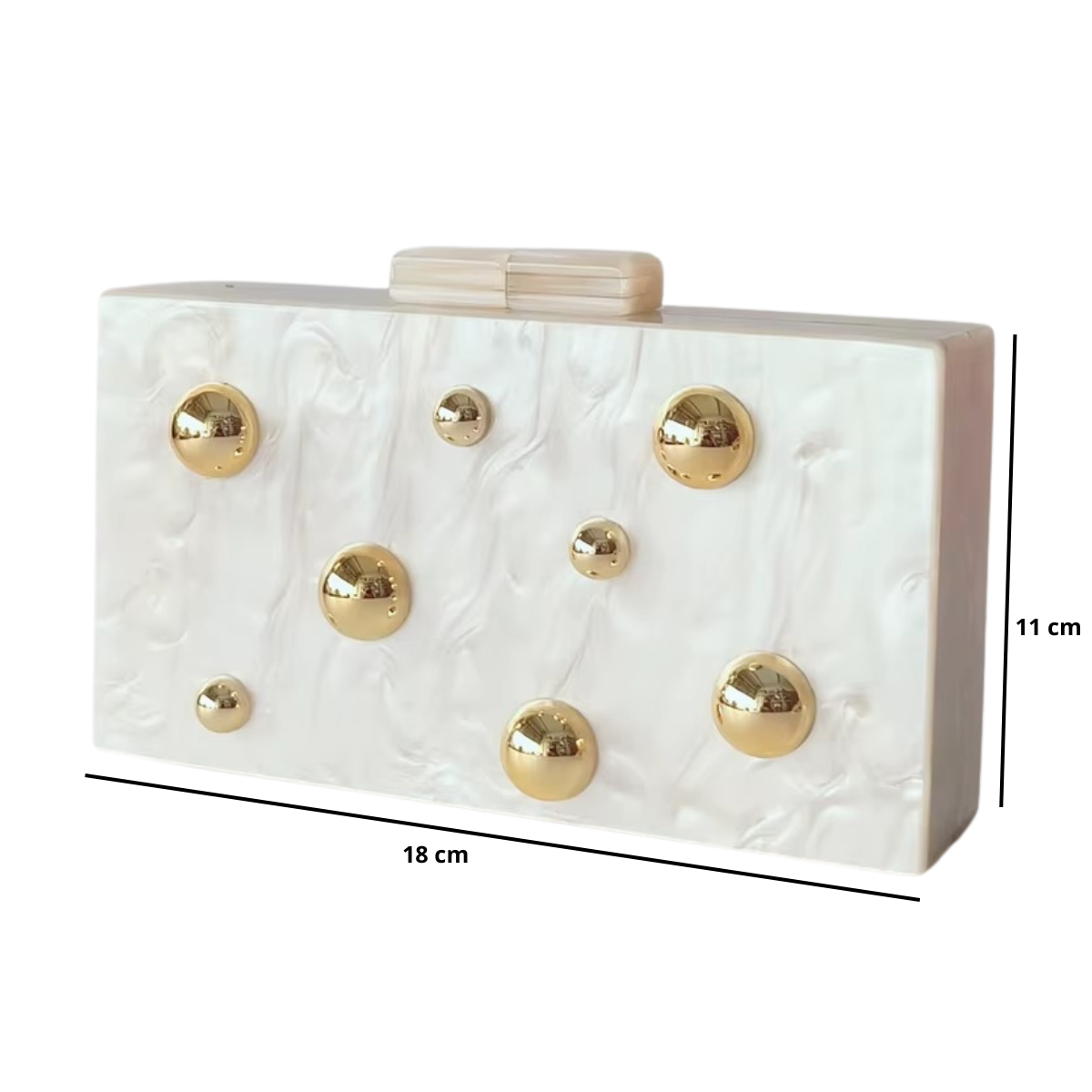 Pochette Soirée Nacrée | Elégante & Légère