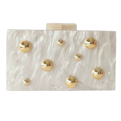 Pochette Soirée Nacrée | Elégante & Légère