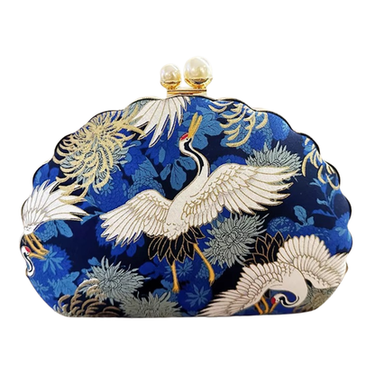 Pochette de soirée brodée | Vintage & Elégance