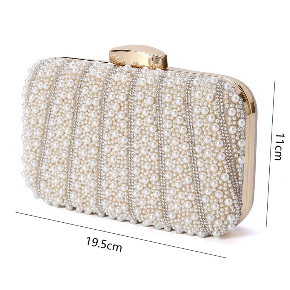Pochette de Soirée Perles | Elégante & Solide