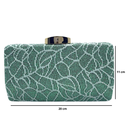 Pochette de soirée brodée | Elégance & Confort