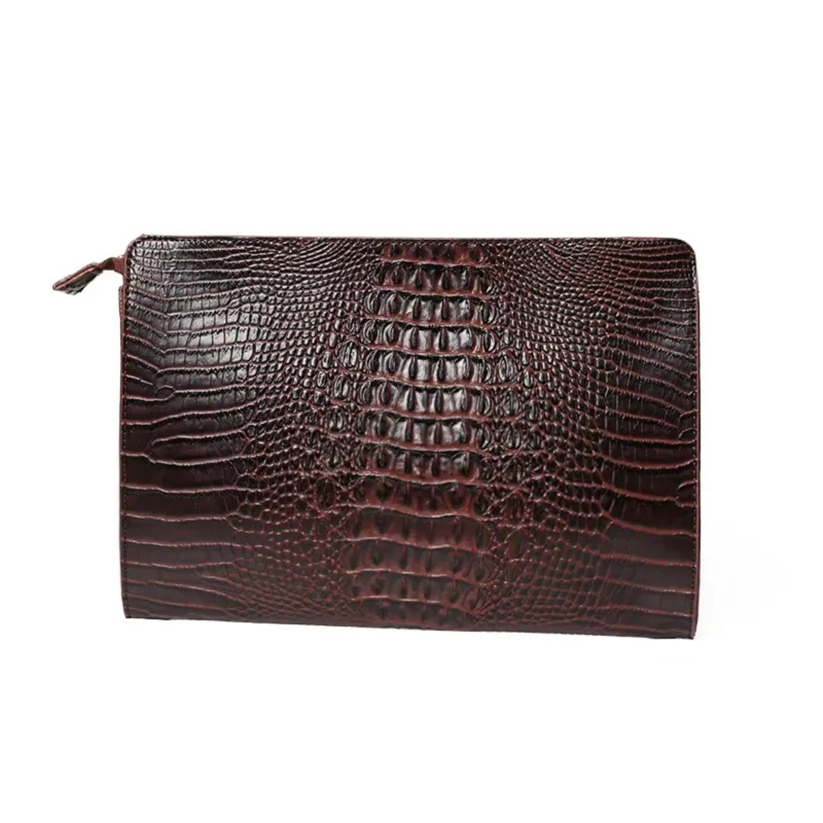 Pochette Effet Croco – Élégance Vegan & Design premium