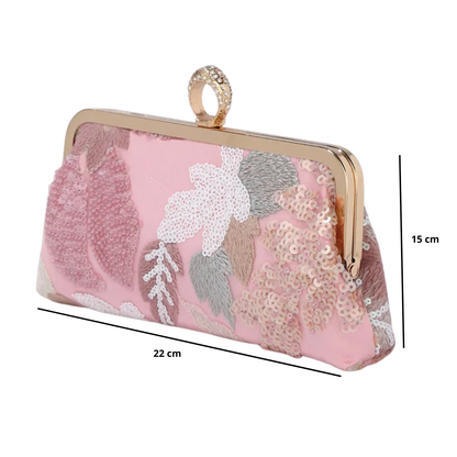 Pochette de soirée Rose Gold | Accessoire de soirée chic