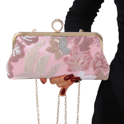 Pochette de soirée Rose Gold | Accessoire de soirée chic