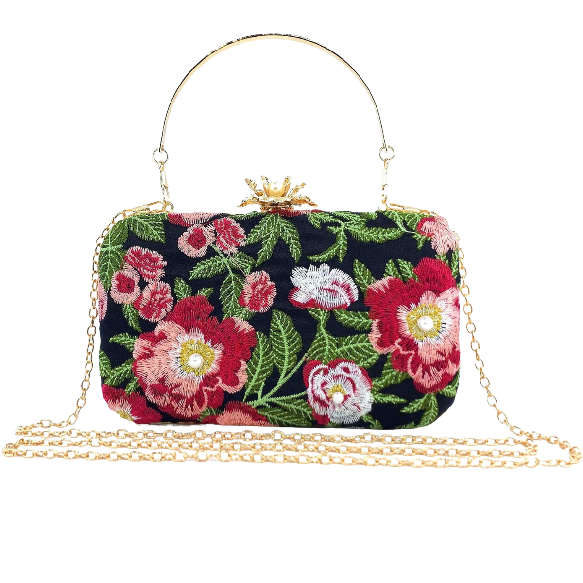 Pochette de soirée brodée | Chic Intemporel & Confort