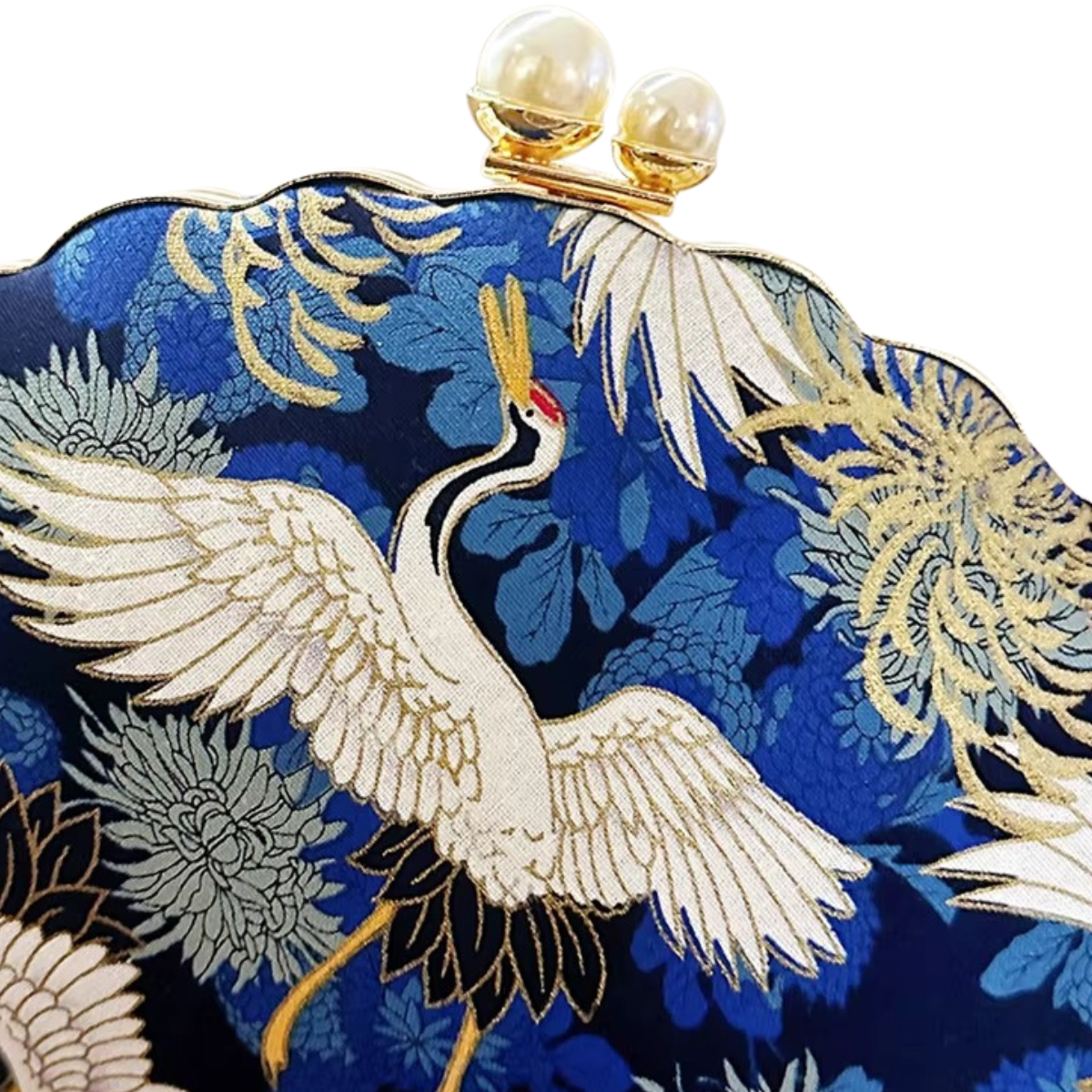 Pochette de soirée brodée | Vintage & Elégance