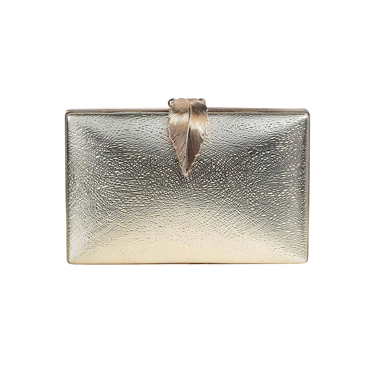 Pochette soirée boucle dorée | Élégance et praticité