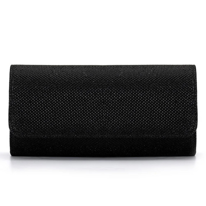 Pochette de Soirée Femme | Paillettes & Chaîne Dorée