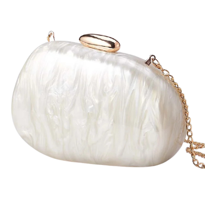 Pochette de soirée Nacrée | Elégance pure & Style