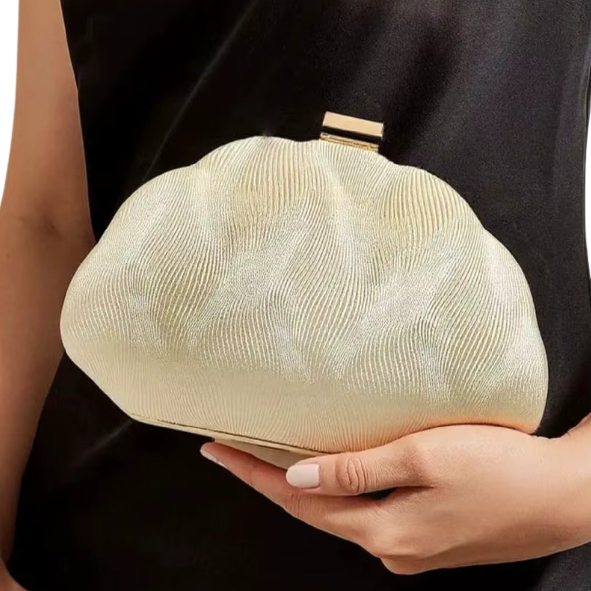Pochette soirée dorée | Style & Elégance