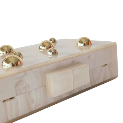 Pochette Soirée Nacrée | Elégante & Légère