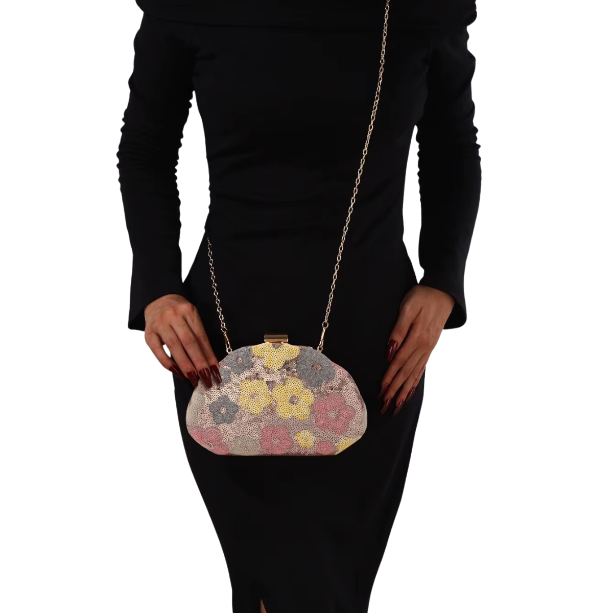 Pochette de soirée Rose Gold | Elégance & Originalité