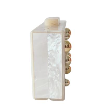 Pochette Soirée Nacrée | Elégante & Légère