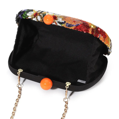 Pochette de soirée à fleurs | Élégance assurée