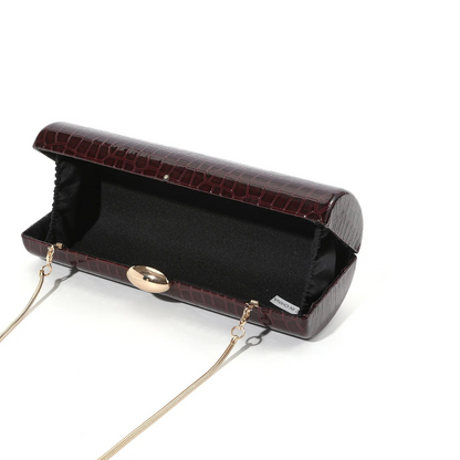 Pochette femme effet croco | Elégance & Style