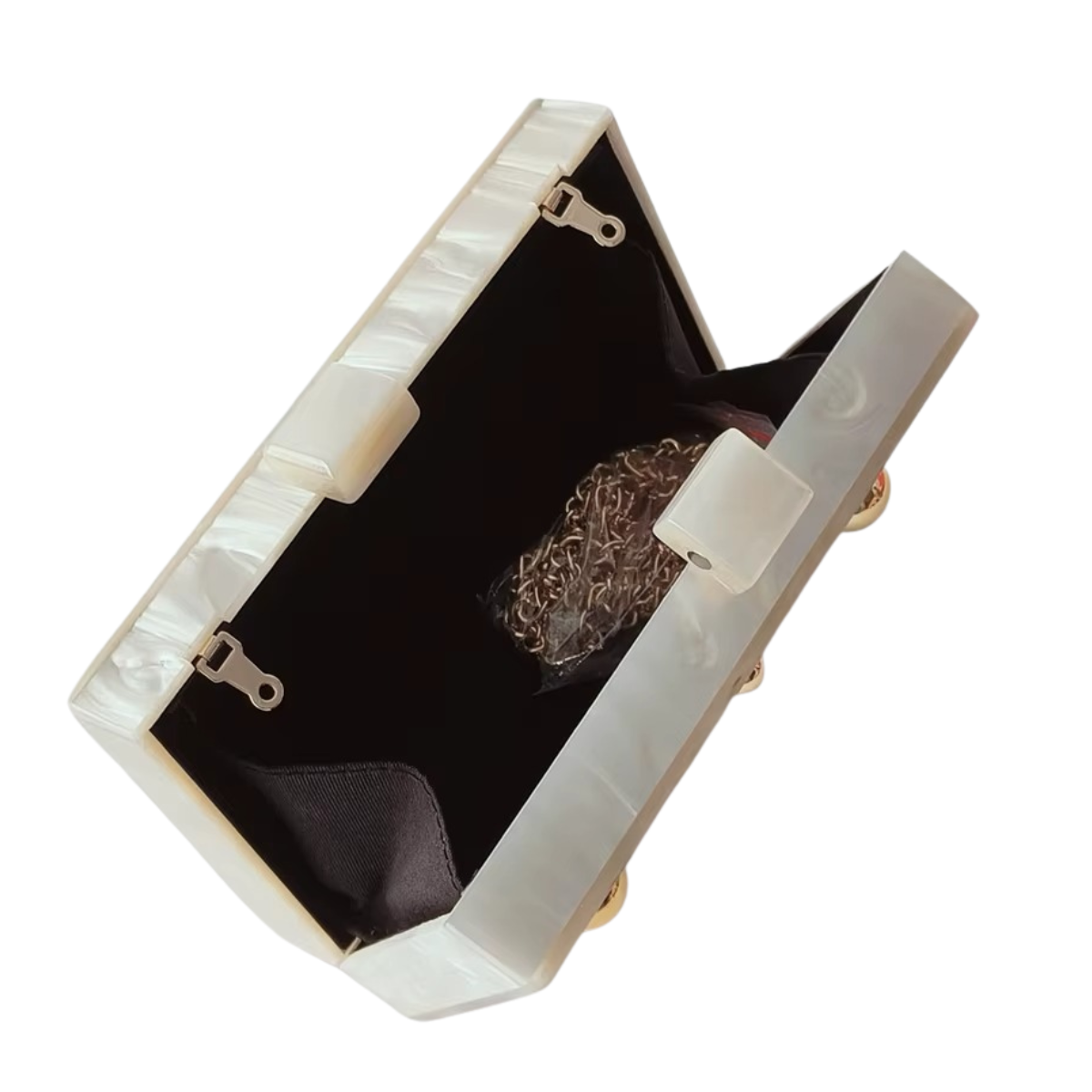 Pochette Soirée Nacrée | Elégante & Légère