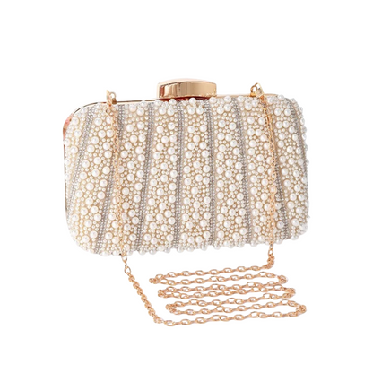 Pochette de Soirée Perles | Elégante & Solide