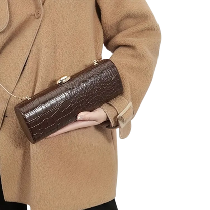 Pochette femme effet croco | Elégance & Style