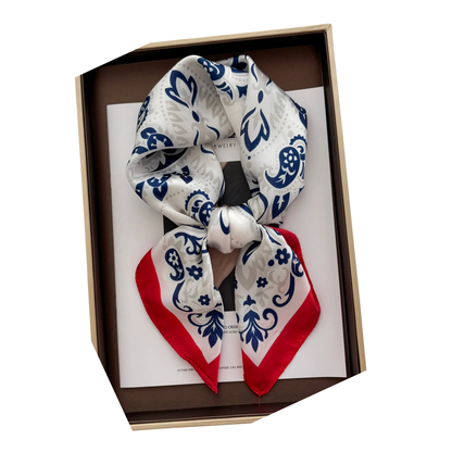 Foulard carré pour Femme - 70×70 cm | Élégance & Chic