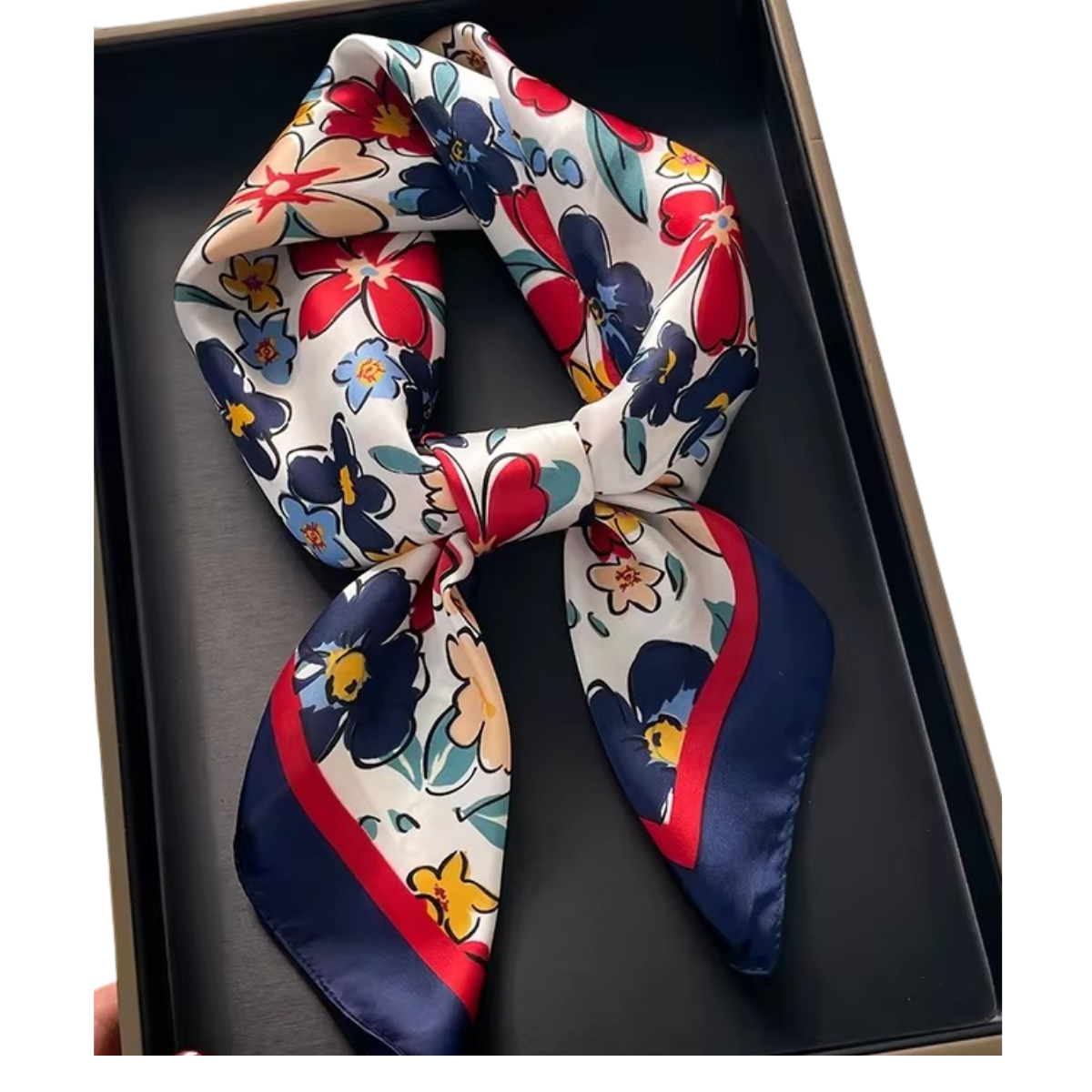 Foulard carré pour Femme - 70×70 cm | Élégance & Chic