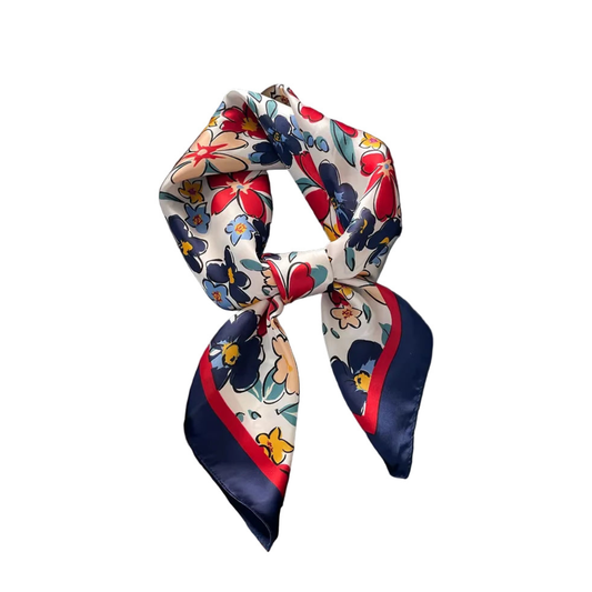 Foulard carré pour Femme - 70×70 cm | Élégance & Chic