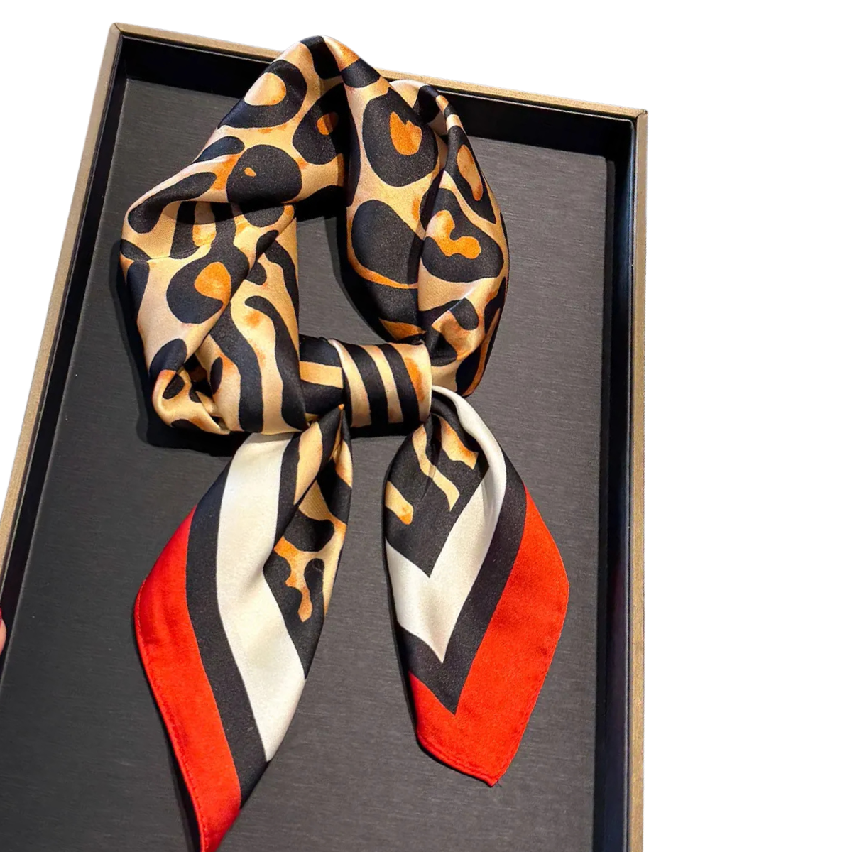 Foulard carré pour Femme - 70×70 cm | Élégance & Chic