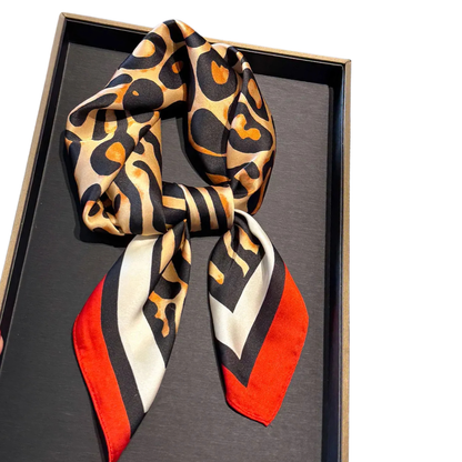 Foulard carré pour Femme - 70×70 cm | Élégance & Chic