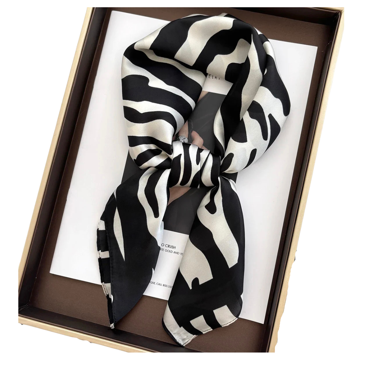 Foulard carré pour Femme - 70×70 cm | Élégance & Chic