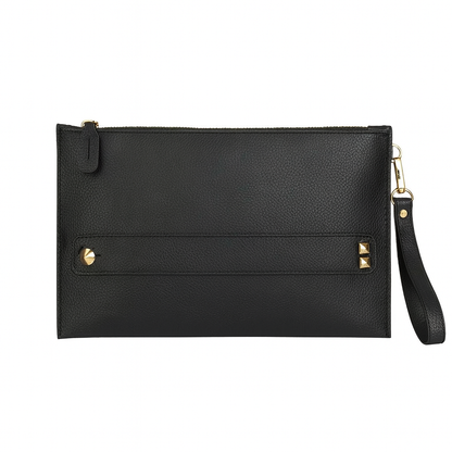 Pochette soirée femme cuir