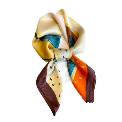 Foulard carré pour Femme - 70×70 cm | Élégance & Chic