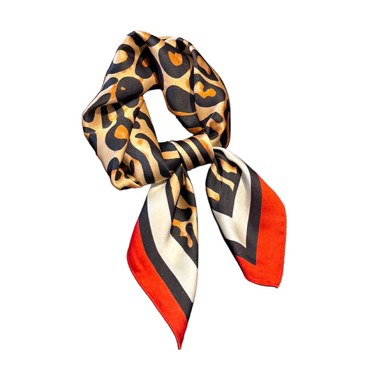 Foulard carré pour Femme - 70×70 cm | Élégance & Chic