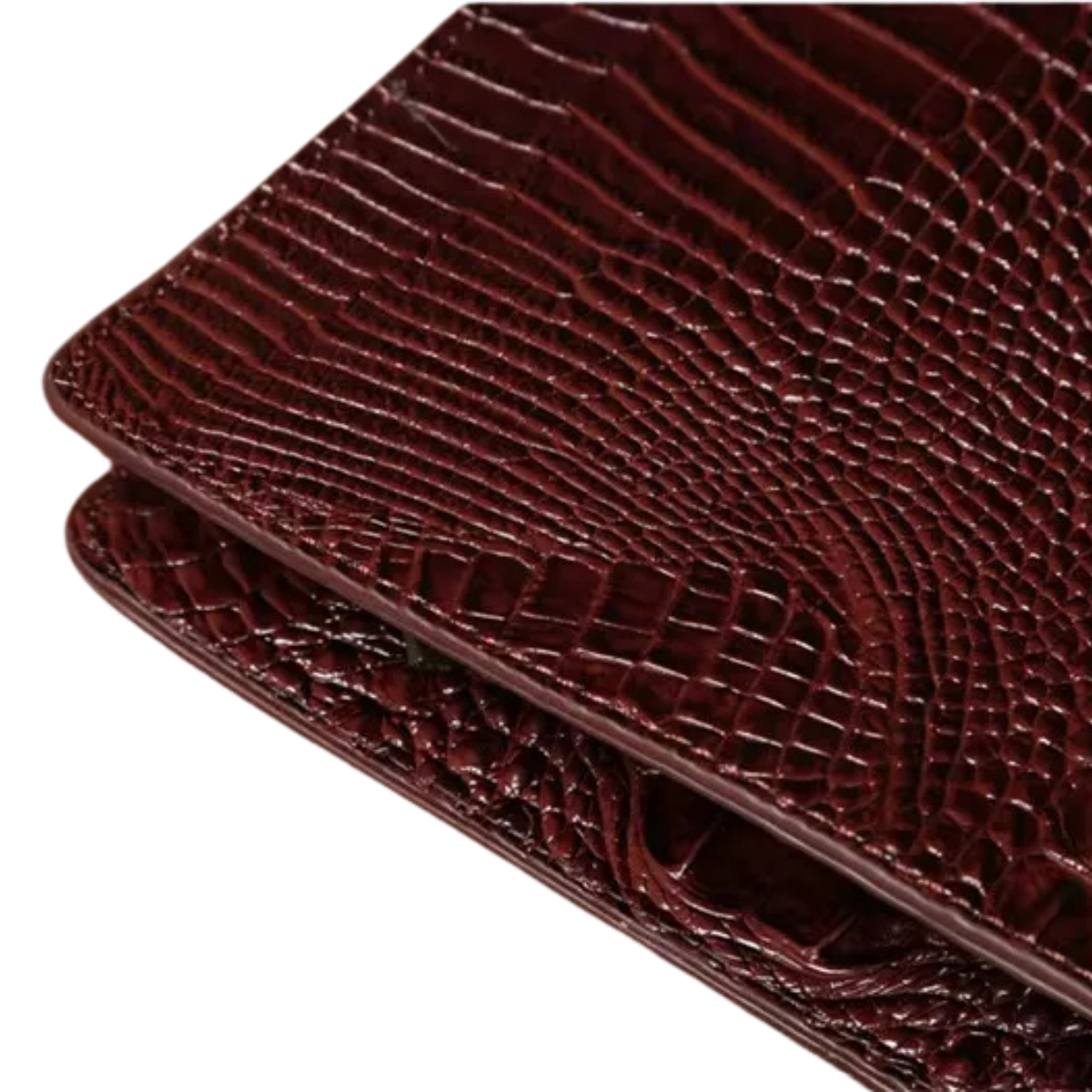 Pochette Effet Croco – Élégance Vegan & Design premium