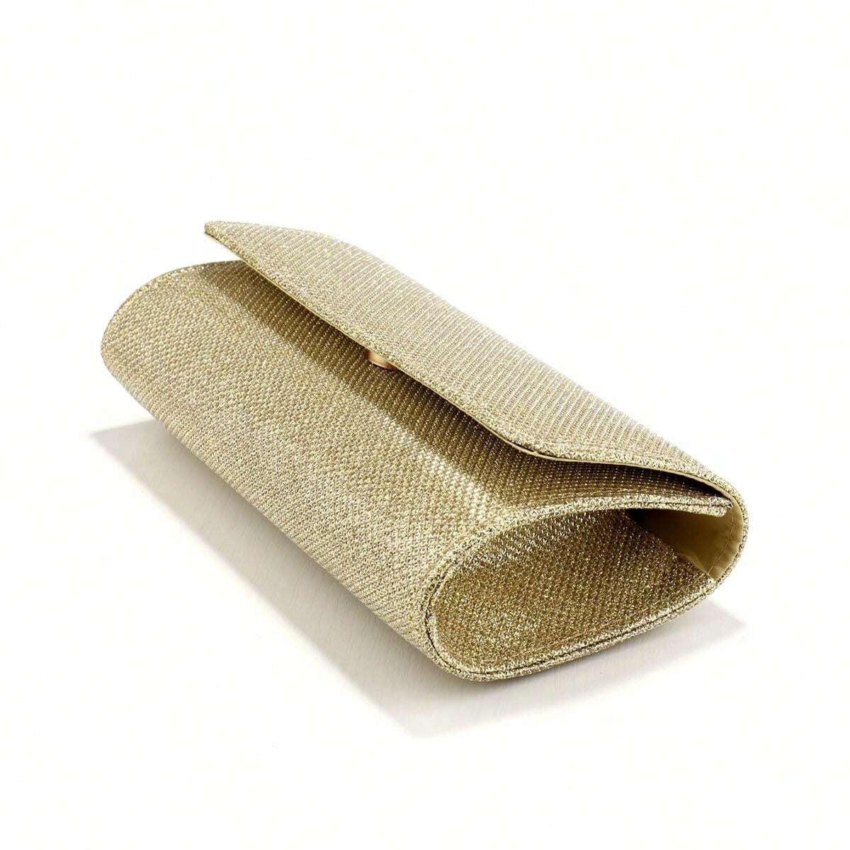 Pochette de Soirée Femme | Paillettes & Chaîne Dorée