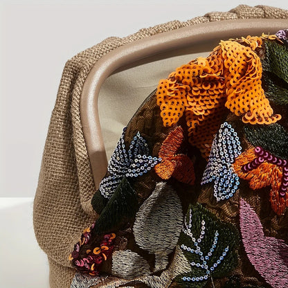 Pochette été Femme brodée | Élégance et originalité
