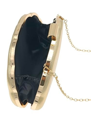 Pochette soirée dorée | Style & Elégance