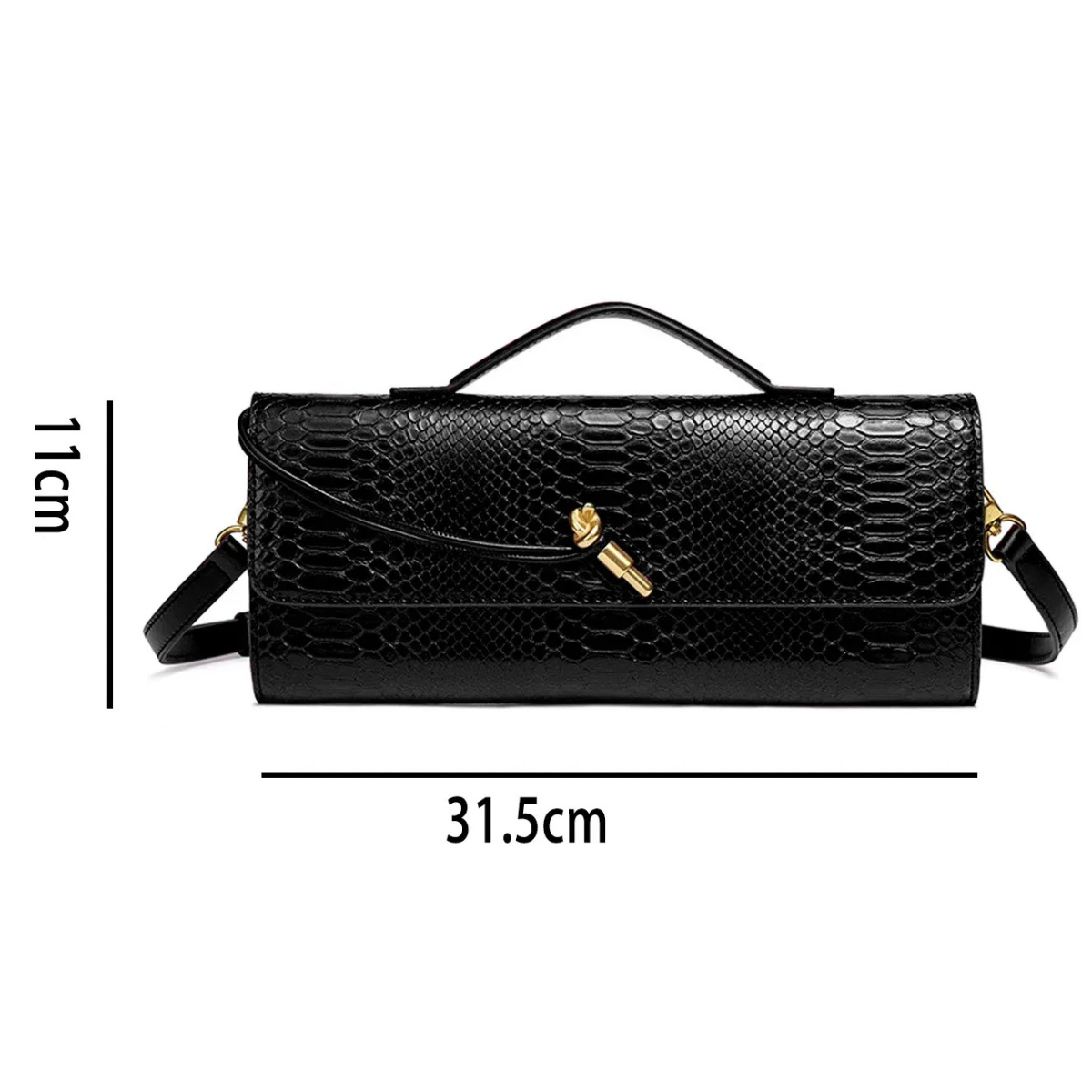 Pochette de soirée | Bandoulière amovible | Chic & pratique