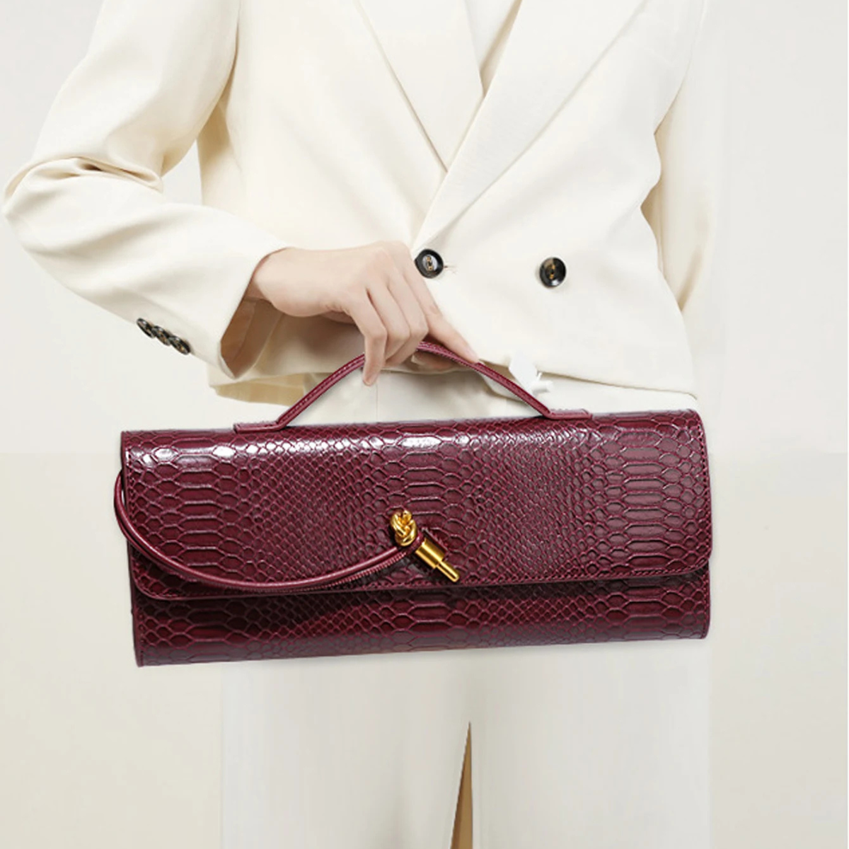 Pochette de soirée | Bandoulière amovible | Chic & pratique