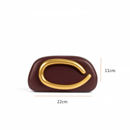 Pochette de soirée | Chaîne amovible | Elégance intemporelle